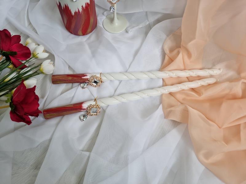 Сватбени ритуални свещи - "Огнена любов"