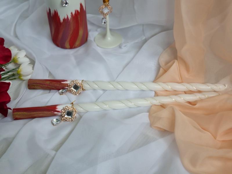 Сватбени ритуални свещи - "Огнена любов"