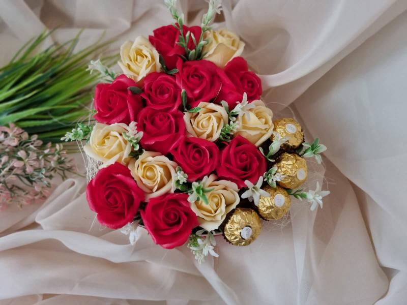 Букет "Шарено сърце"